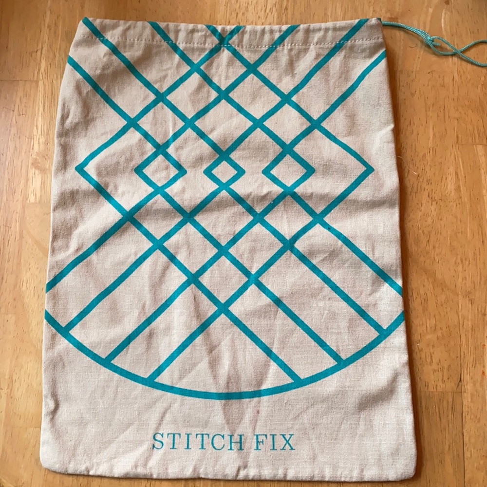 Stitch Fix dust bag 11x14,5”
